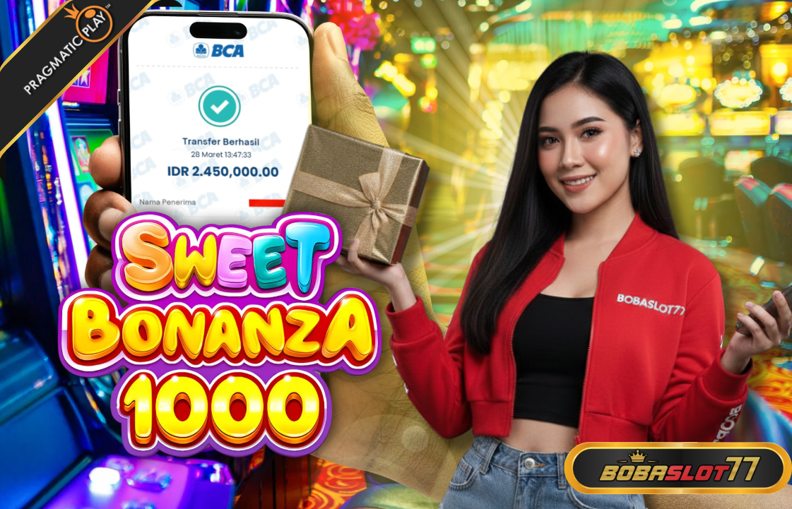 Selamat kepada user id : roxxxnu Wede Rp 2.450,000.00 di Game SWEET BONANZA 1000 PRAGMATIC PLAY Cair Gk Sampe 1 Menit! Menang Mudah di Bobaslot77